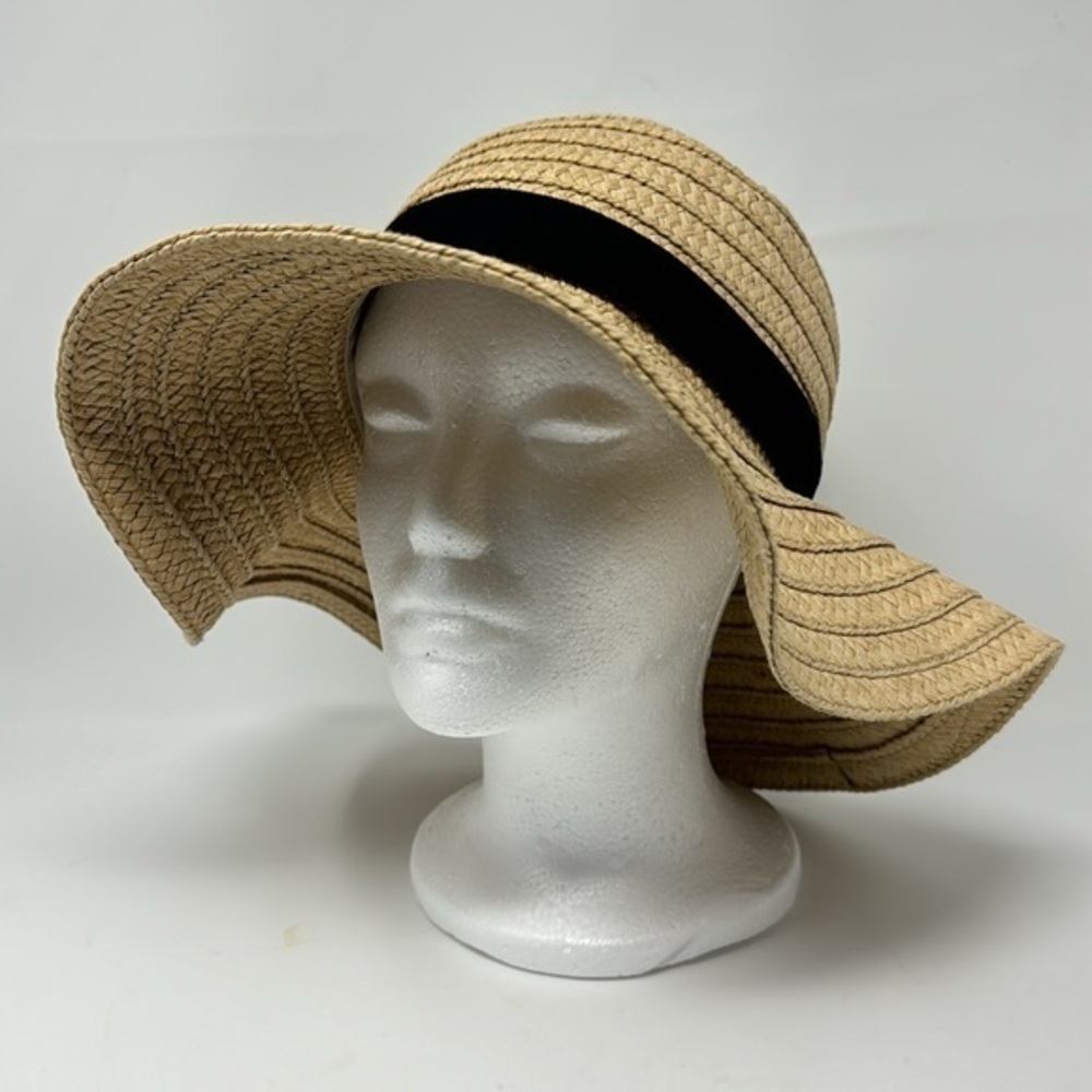 Excellent Condition Madewell Packable Braided Straw Hat M/L Beach Fun Ready!